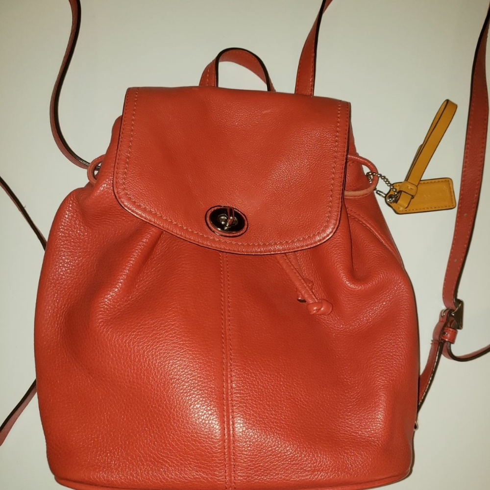 Coach F24385 Park Leather Backpack - EUC